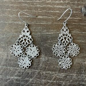 Sterling Silver Filigree Earrings